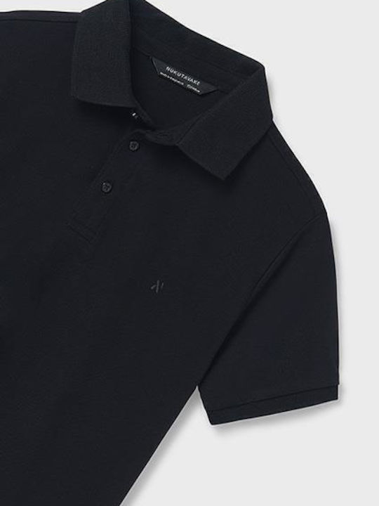Kids' Polo Short Sleeve Black