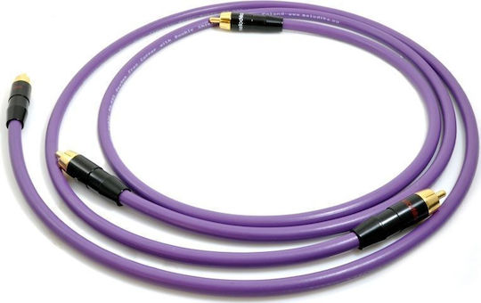 Melodika Kabel RCA-Stecker - RCA-Stecker 1m MD2R10