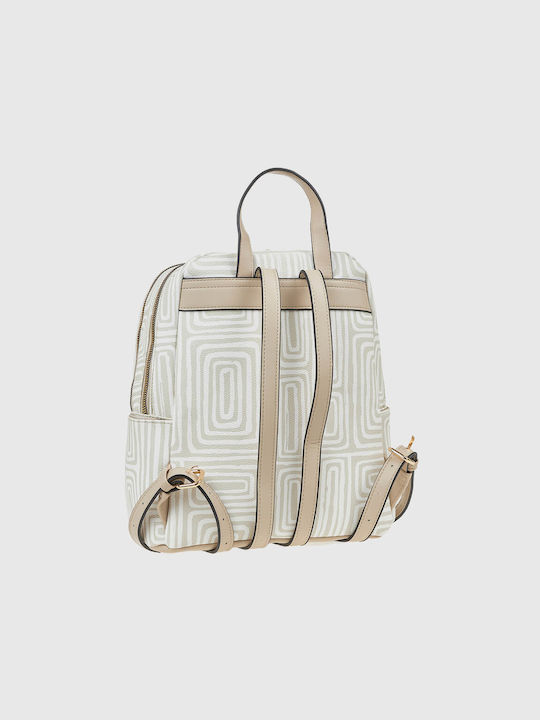 Verde Women's Bag Backpack Beige