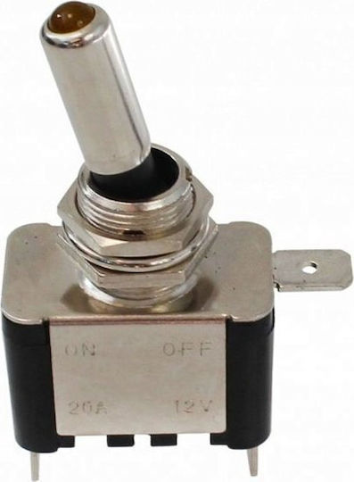 MTuning Schalter Umschalten auf mit Beleuchtung Gelb 1Stück