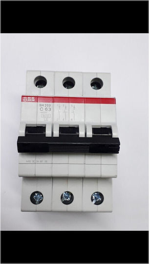 Sourcing Mini-Leistungsschalter Sh203-c63a 3p 6ka