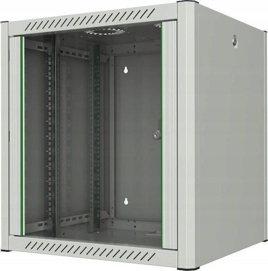 Lanview Montat pe perete Cabină Rack 12U 60x56x64.5cm Alb