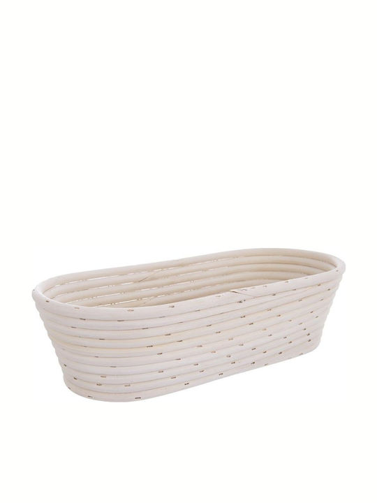 Orion Brotkorb aus Rattan Gray 26x13x9cm