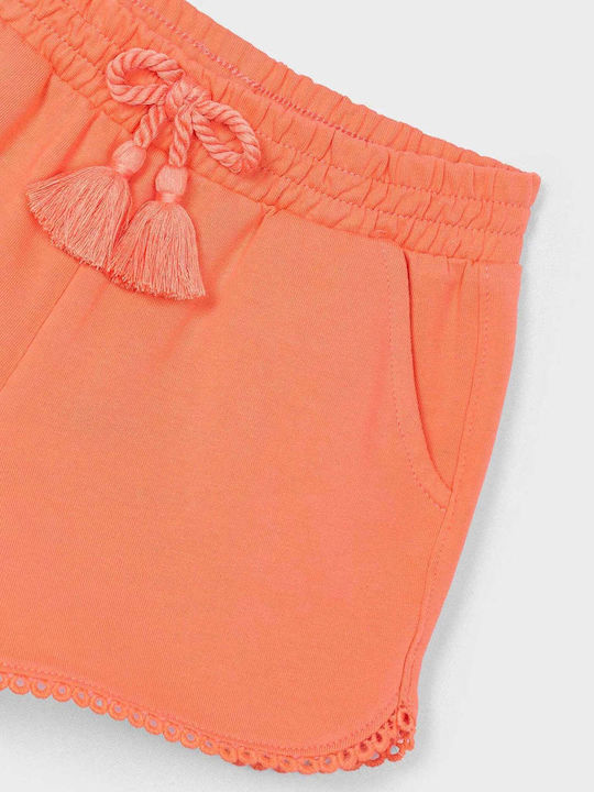 Kinder-Shorts/Bermudas Stoff Koralle