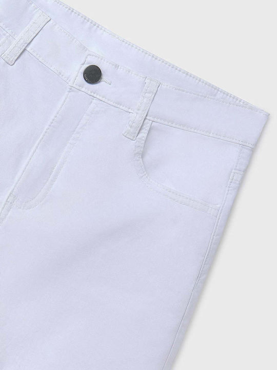 Kids' Shorts/Bermudas Fabric White