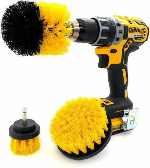 Cleaning Brush Drill Driver Set of 3pcs