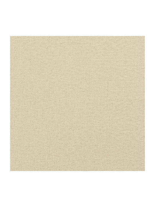 Relax Armchair Massage with Footstool Cream 50x54x100cm