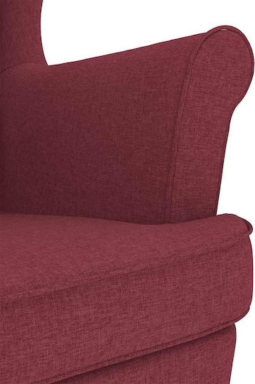 С поставка за крака Bordeaux, Red 74x90x102см