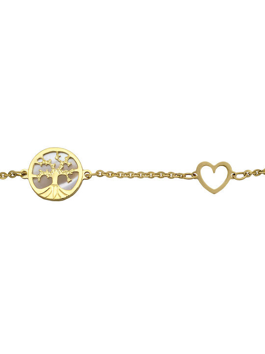 Savvas Design Bracelet made of Gold 14K