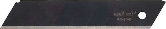 Wolfcraft Abbrechklingen Pro Sharp 25mm Schwarz Wolfcraft 5 Stk