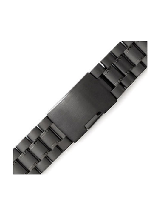 KOSTELO Brățară din metal Negru 24mm