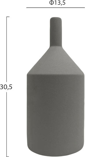 HomeMarkt Διακοσμητικός Αριθμός Galad από Κεραμικό Υλικό 13x13cm