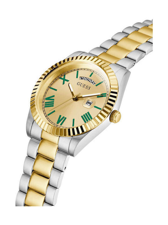 Guess Connoisseur Ρολόι Μπαταρίας με Μεταλλικό Μπρασελέ Guess Connoisseur Ρολόι Μπαταρίας με Μεταλλικό Μπρασελέ