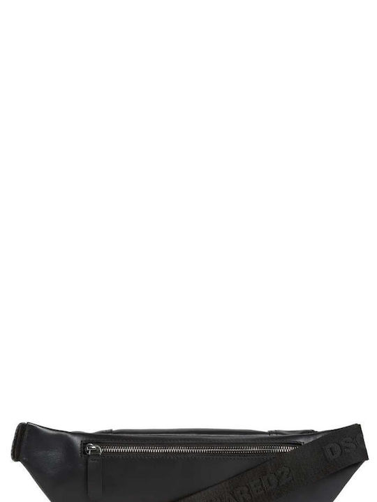 Dsquared2 Leather Belt Bag Black