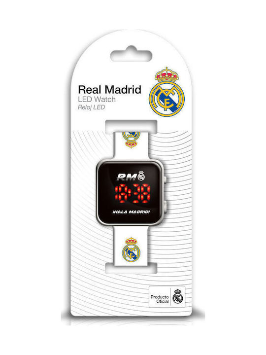 Real Madrid Παιδικό Ρολόι 30mm Λευκό
