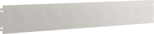 vidaXL Gartenbordüre in Silber Farbe 1.03m x 15cm