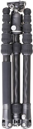 Benro Benro Bat Zero Series Carbonfaser Reise-Kamerastative mit VX20 mit Kugelförmiger Kopf bis 140,5cm und Belastbarkeit 10kg