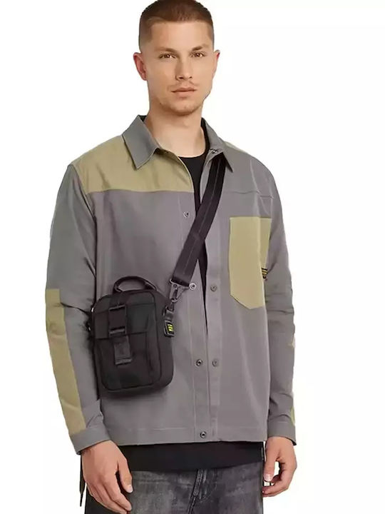 Geantă pentru bărbați De umăr / tip crossbody Neagră
