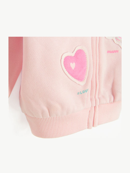 Cardigan pentru copii Roz