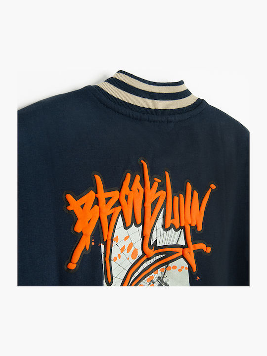 Cardigan Pentru Copii Albastru Marin Brooklyn