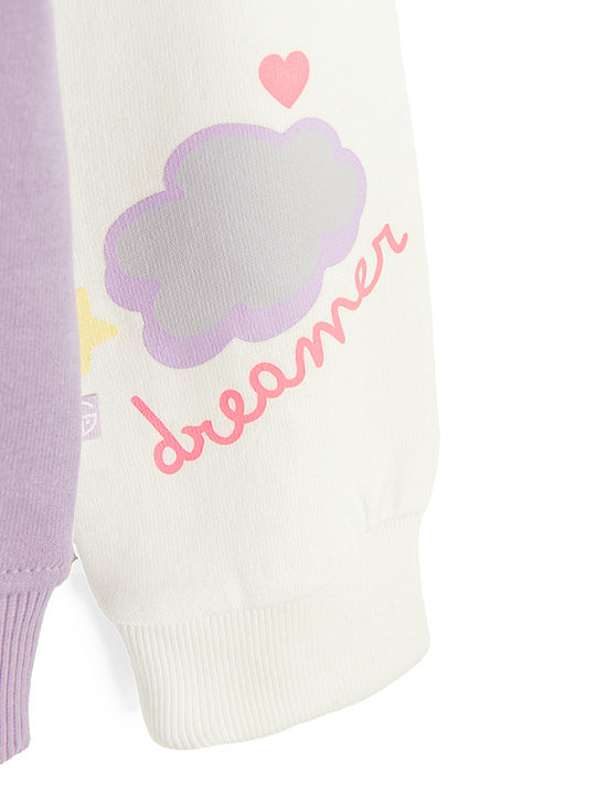 Kids Cardigan Purple