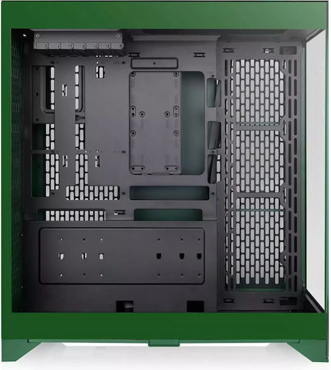 Thermaltake CTE E660 MX Gaming Midi-Turm Computergehäuse mit Seitenfenster Grün
