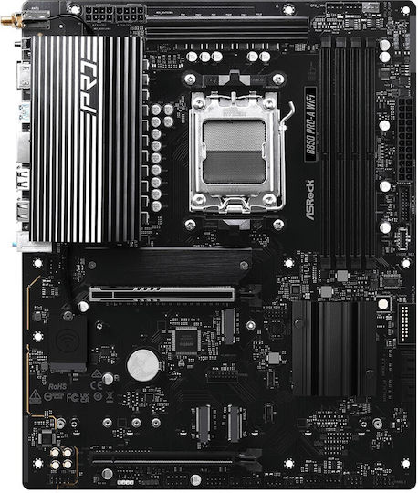 ASRock B850 Pro-A WiFi Motherboard ATX με AMD AM5 Socket 90-MXBQN-A0UAYZ