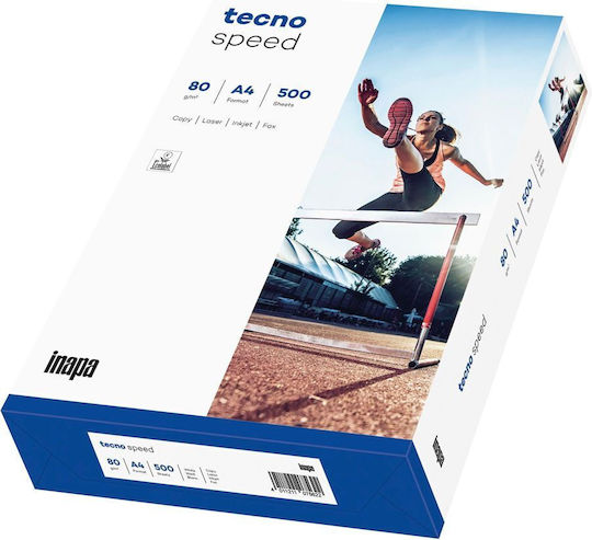 Tecno Speed Printing Paper A4 80gr/m² 5x500 sheets