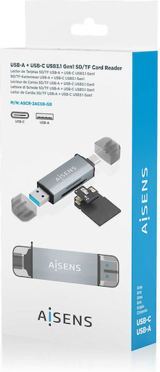 Card Reader Type-C for SIM Gray