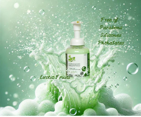 Bien Aime Exotic Fruits Moisturizing Cleansing Foam with Tropical Fruits Scent 400ml