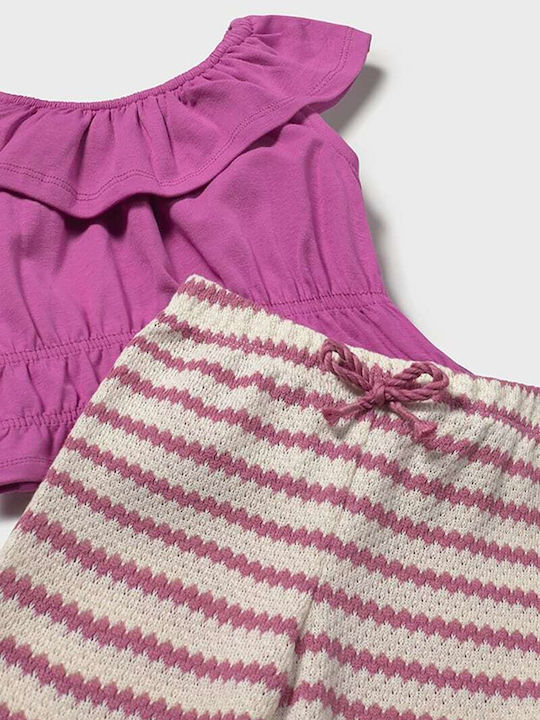 Kids' Set with Pants Summer 2pcs Orchid