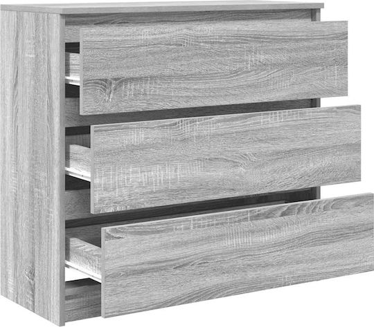 Comoda pentru Dormitor Gri 80x35x80buc