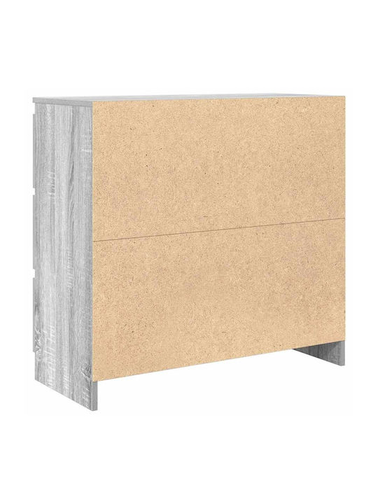 Συρταριέρα Κρεβατοκάμαρας Grey 80x35x80cm