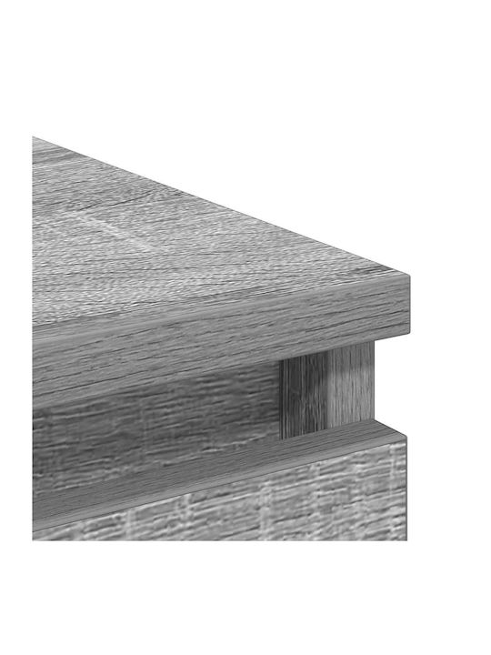 Συρταριέρα Κρεβατοκάμαρας Grey 80x35x80cm