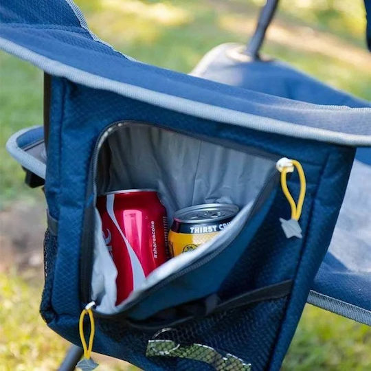 OZtrail Big Boy Lounger-Armchair Beach Blue