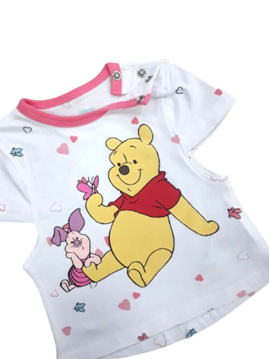 Disney Παιδικό Σετ με Σορτς Pink 2τμχ