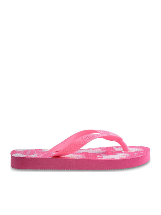Șlapi pentru copii Flip Flops Roz Fantasy