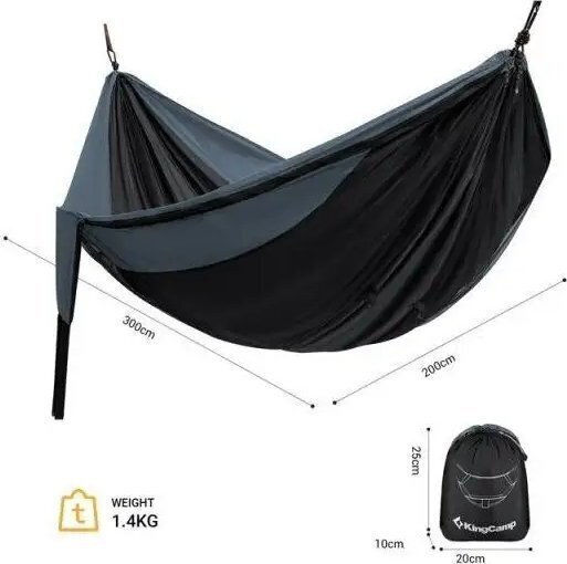 King Camp Moskitonetz aus Nylon für Hängematten King Camp 300 x 200 cm