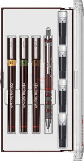 Rotring Rotring Isograph College Set 3er Satz 0,2 0,3 0,5