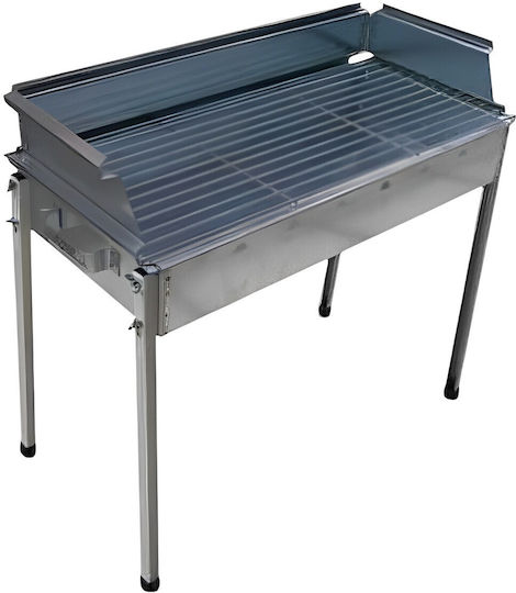 Galvanized Charcoal Grill 60cmx30cm