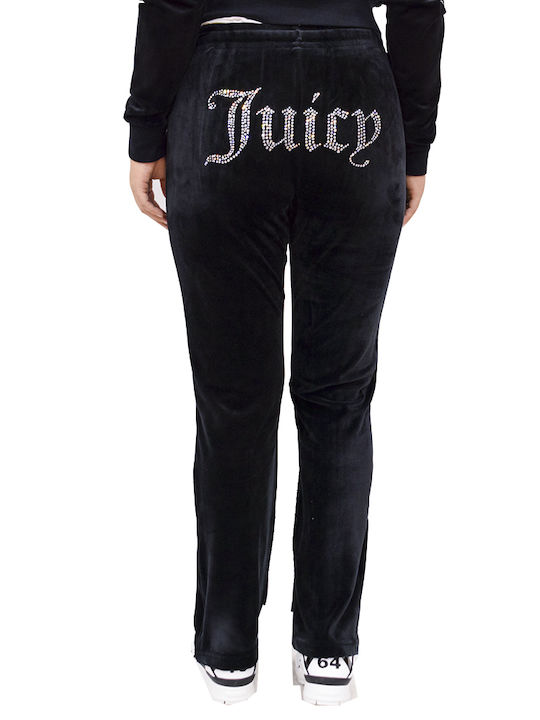 Juicy Couture Tina Pantaloni de trening Catifea Alb