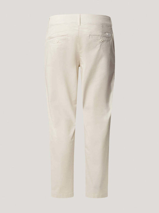 Παντελόνι Chino Ελαστικό σε Slim Εφαρμογή Μπεζ
