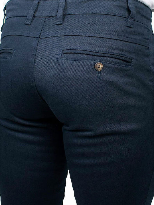 Men's Trousers Chinos Blue