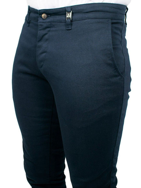 Men's Trousers Chinos Blue
