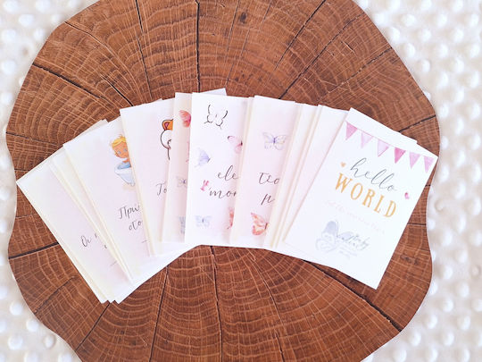 Babyvalia Milestone Cards 38 Milestone Cards Girl