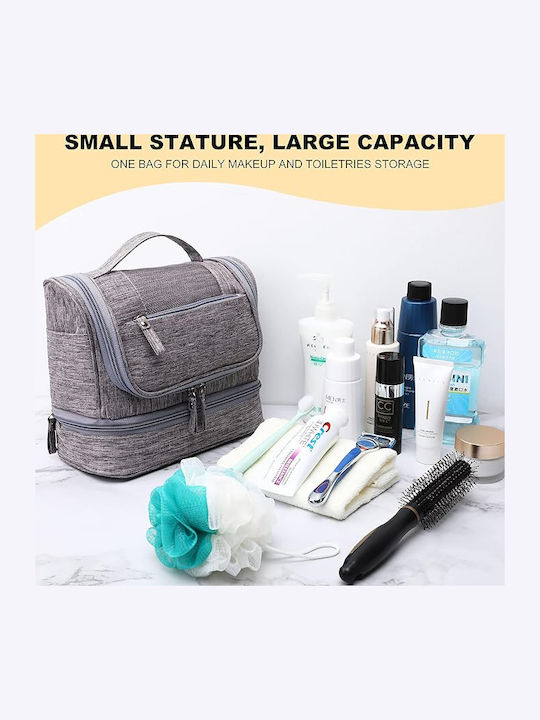 Necessaire in Gray Farbe 25cm