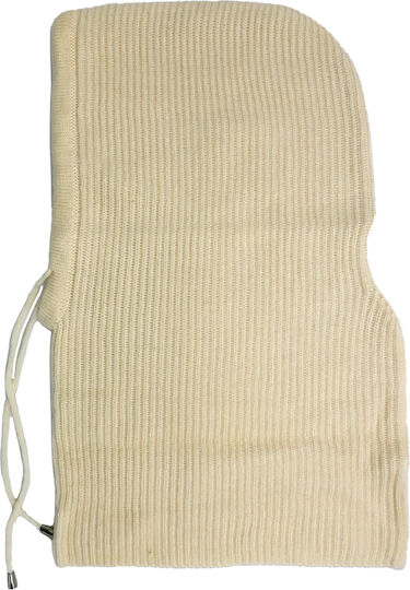 Beanie Ανδρικός Σκούφος Πλεκτός σε Εκρού χρώμα