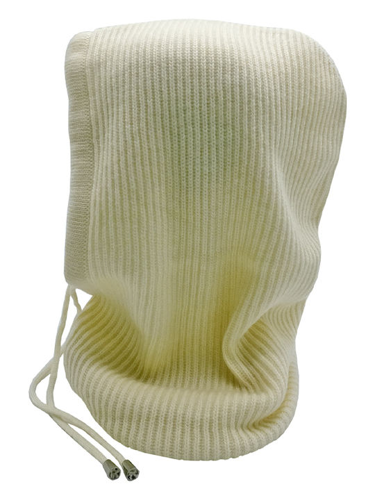 Beanie Ανδρικός Σκούφος Πλεκτός σε Εκρού χρώμα