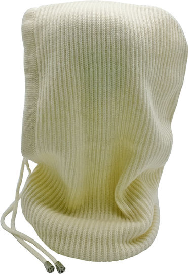 Beanie Ανδρικός Σκούφος Πλεκτός σε Εκρού χρώμα