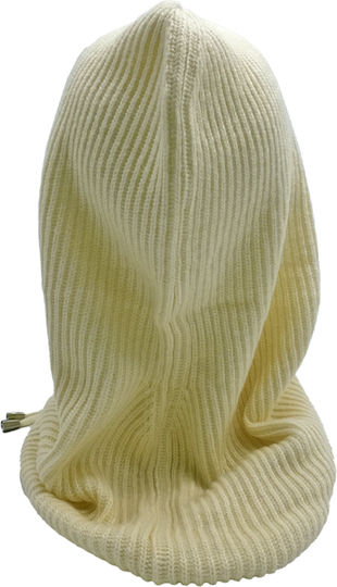 Beanie Ανδρικός Σκούφος Πλεκτός σε Εκρού χρώμα